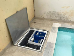 Serviços - Tampa para casa de bomba de piscina em inox  - Tampa para casa de bomba de piscina em inox 