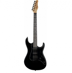 GUITARRA STRATO 2S 1H ESCALA ESCURA ESCUDO BK TG-520 BK TAGIMA 