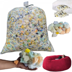 Para sua casa - Flocos de Espumas Triturada  - Flocos de Espumas Triturada 