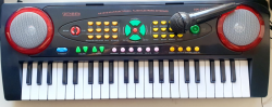 Mini Teclado Infantil 44 teclas - Turbinho 