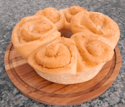 Rosca Húngara de Coco Artesanal 