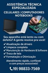 Eletrônicos e informática - Conserto de Celular/Computadores/Notebooks - Conserto de Celular/Computadores/Notebooks