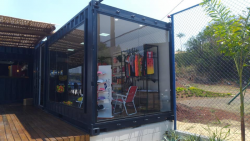 Escritório Plantão de Vendas USA Container Fábrica