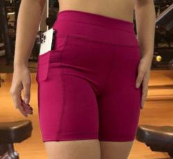Shorts com bolso lateral - Jufit moda esportiva