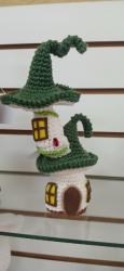Amigurumi de Crochê Cogumelo Decoração 