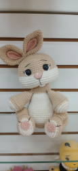 Amigurumi de Crochê Coelhinha Brinquedo Bebê e Criança 