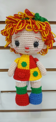 Amigurumi de Croche Boneca Emilia 