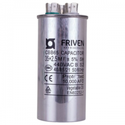 Capacitor duplo 35+2,5uf 440vca Ar Condicionado 