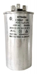 Capacitor duplo 40+2,5uf 440vca Ar Condicionado 