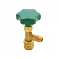 Válvula Registro 7/16 para lata Fluido Refrigerante Ar Condicionado 