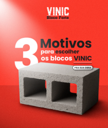 Bloco de Cimento 14 Vedação Estrutural 39x14x19 cm