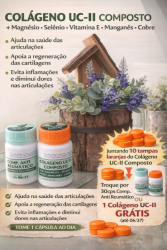 Kit Composto anti reumático + Colágeno UC II 