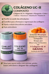 Kit Composto anti reumático + Colágeno UC II 