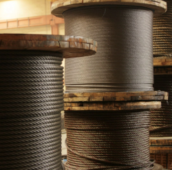 Cabos de aço de 1/8 a 1 polegada 