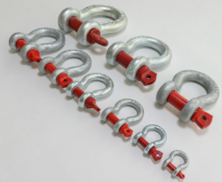 manilha para içamento de cargas 