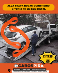 Trava rodas guincheiro 