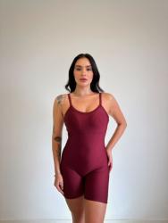 Macaquinho curto feminino fitness - Jufit moda esportiva