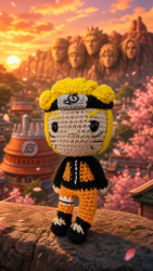 Naruto Amigurumi Crochê