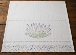 Toalha de lavabo lavanda 