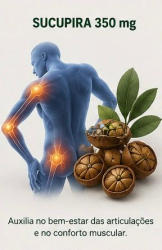 Sucupira 350mg 60capsulas