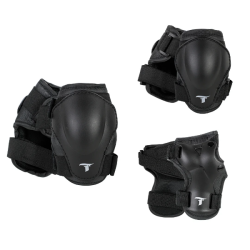 Kit Protetor Infanto Juvenil Preto - DY-144