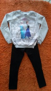 Conjunto Moleton Frozen Brandili Santa Terezinha