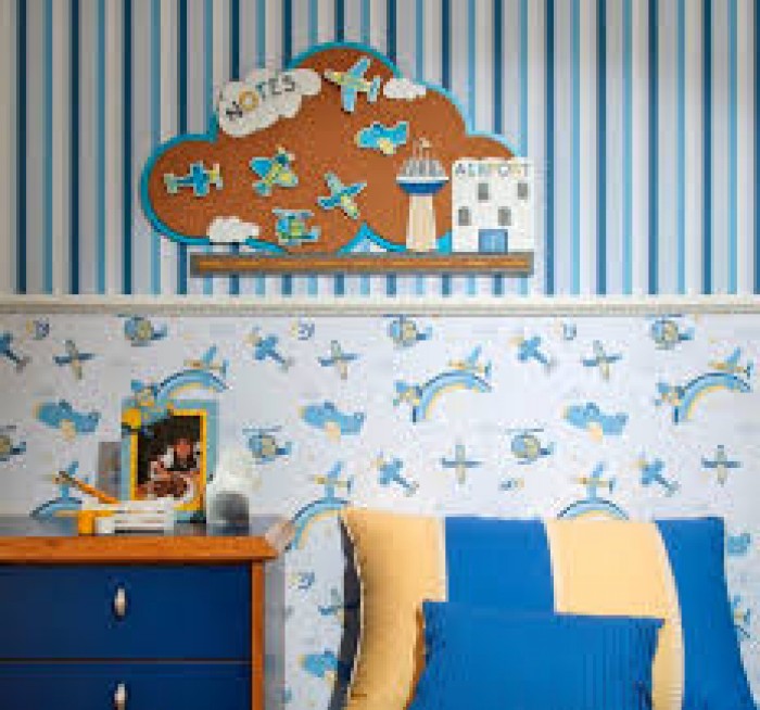 Papel de parede para quarto de bebe