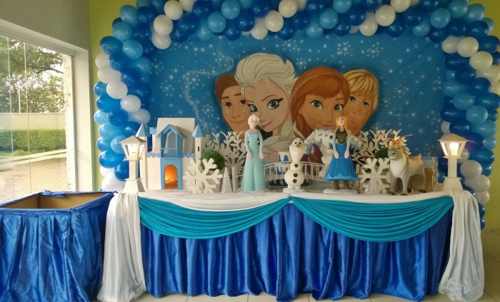 Decoração Frozen para Festa Infantil