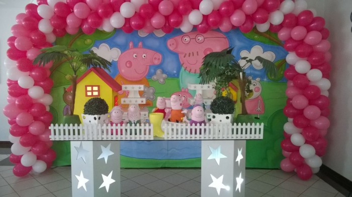 Decoração da Peppa provensal