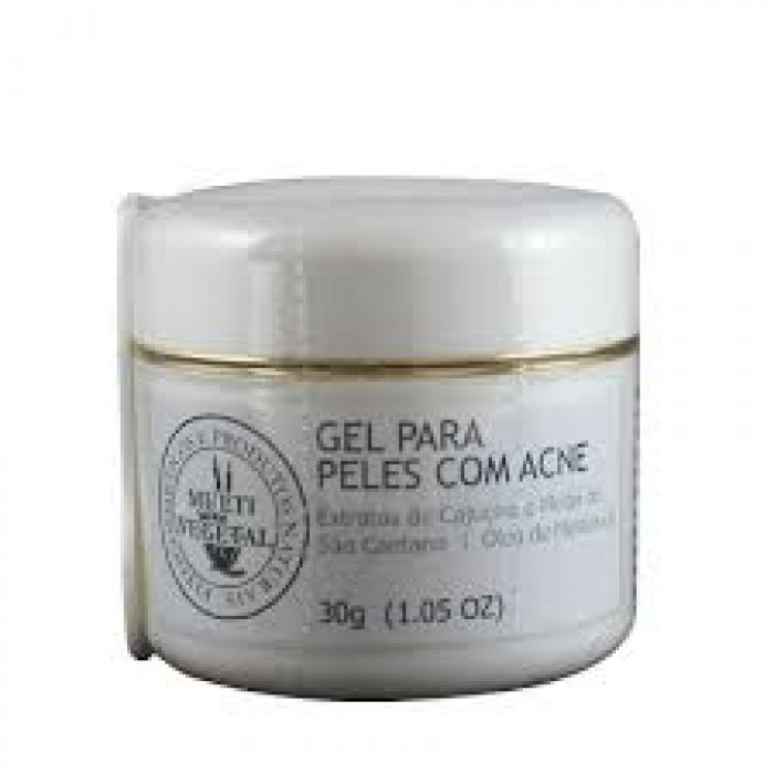 Gel para pele com Acne Multivegetal