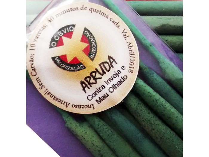 Incenso contra mau olhado arruda