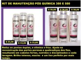 Kit Manutenção Pós-Química Azenka 3un 300 ml cada