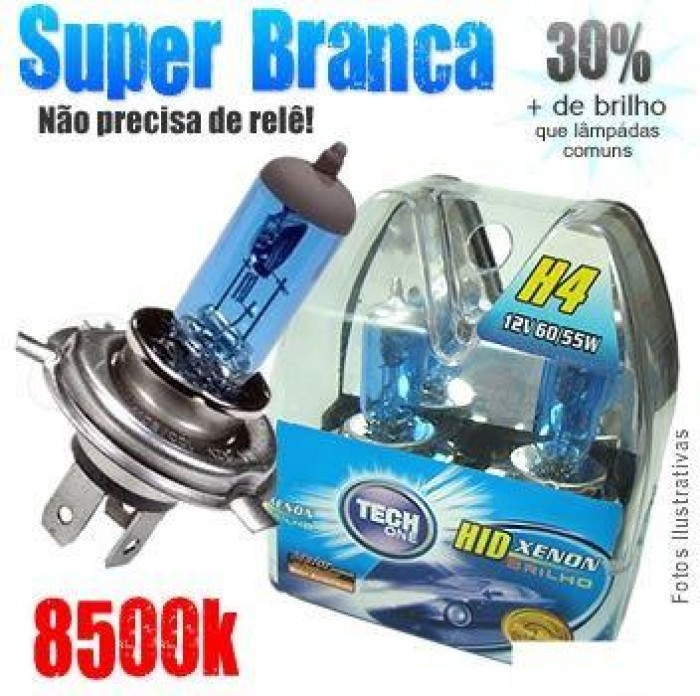 Lampada Xenon Super Branca