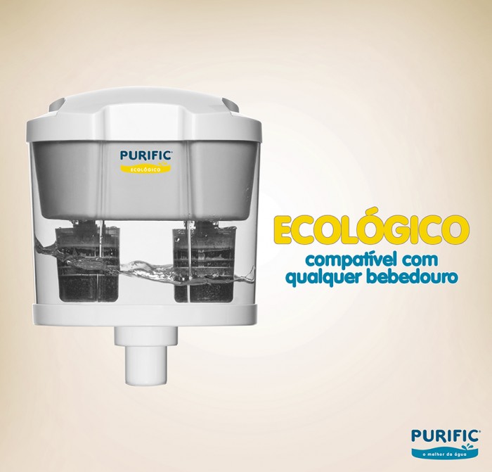 Purificador Ecologico 10l Purific refil Vida - substitui galão tradicional 2