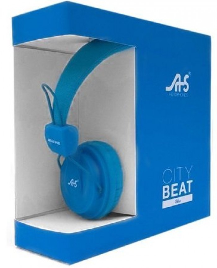 Fone de Ouvido City Beat Blue Headphone