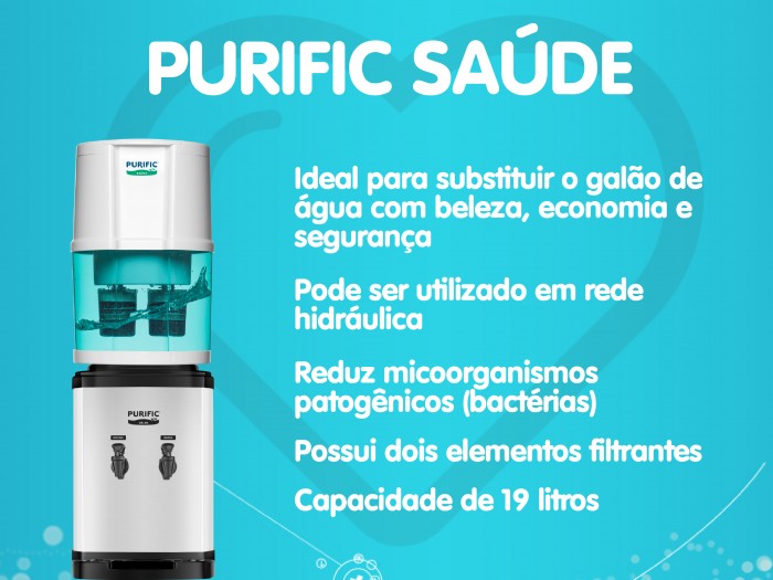 Filtro Purificador Pratic portatil 2.5 L Purific1