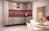Cozinha modulada para pequenos e grandes ambientes