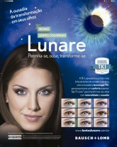 Lentes de Contato Colorida Lunare Tri-kolor mensal Bausch Lomb