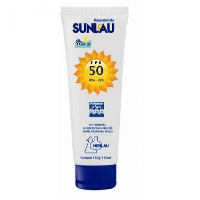 Protetor Solar Fator 50 Sunlau - R$ 15,85