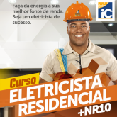 Curso de Eletricista Residencial + NR10