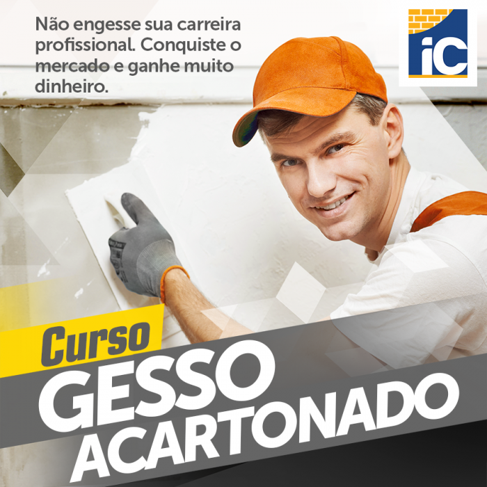 Curso para Gesso Acartonado