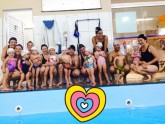 Aula de natação para bebê em piracicaba- natação
