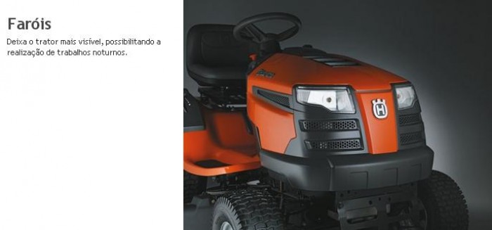 TRATOR CORTAR GRAMA HUSQVARNA LTH18538 PIRACICABA