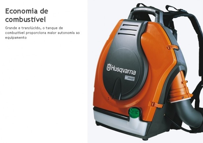 SOPRADOR A GASOLINA AR GRAMA FOLHAS HUSQVARNA 356BTX PIRACICABA