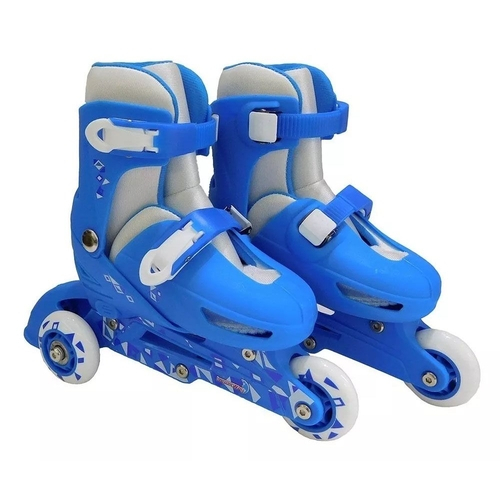 PATINS 3 RODAS IMPORTWAY,  R$190,00