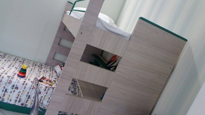 treliche para quarto infantil com escada embutida piracicaba SP