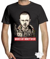 Moda - Camiseta Personalizada Gamebox - 001 Jesse Pinkman   - Camiseta Personalizada Gamebox - 001 Jesse Pinkman  