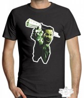 Moda - Camiseta Personalizada Gamebox - 005 Rick Grimes  - Camiseta Personalizada Gamebox - 005 Rick Grimes 