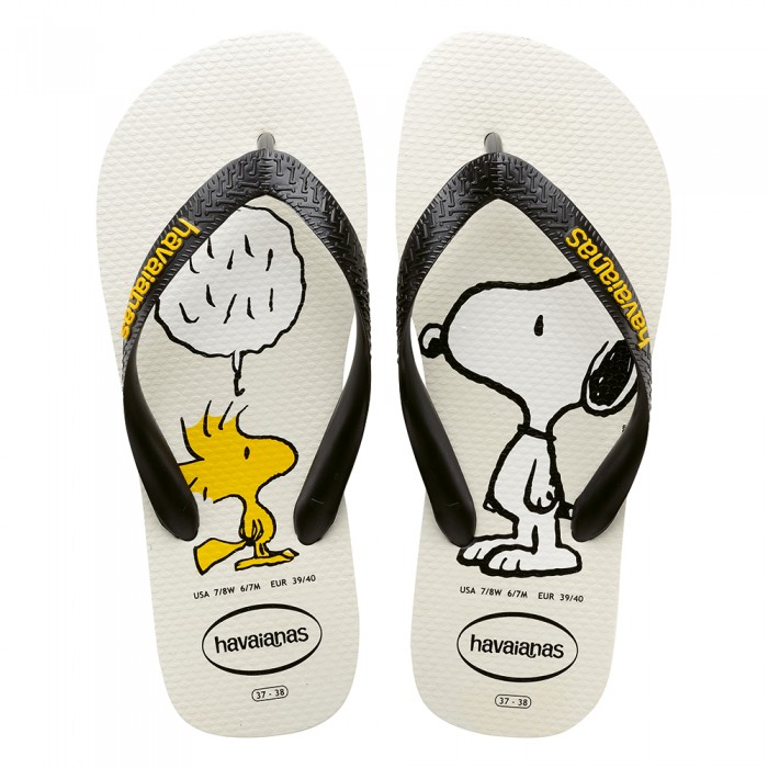 Chinelo Havainas Snoopy feminino masculino