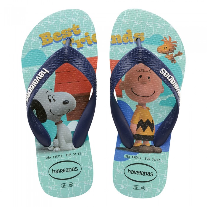 Chinelo Havainas Snoopy feminino masculino